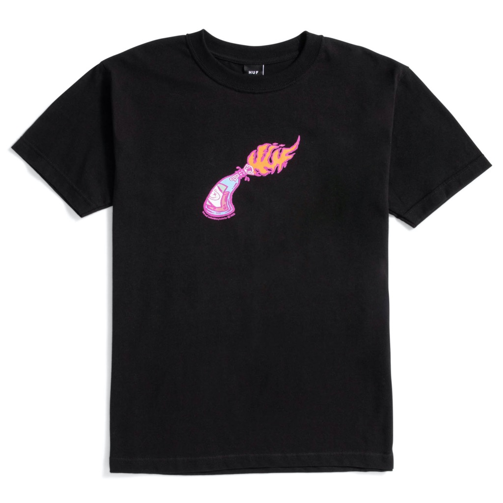 HUF Fire Starter T-Shirt - black XXL