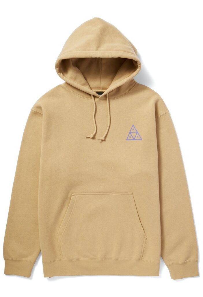 HUF Set Triple Triangle Hoodie - oatmeal S