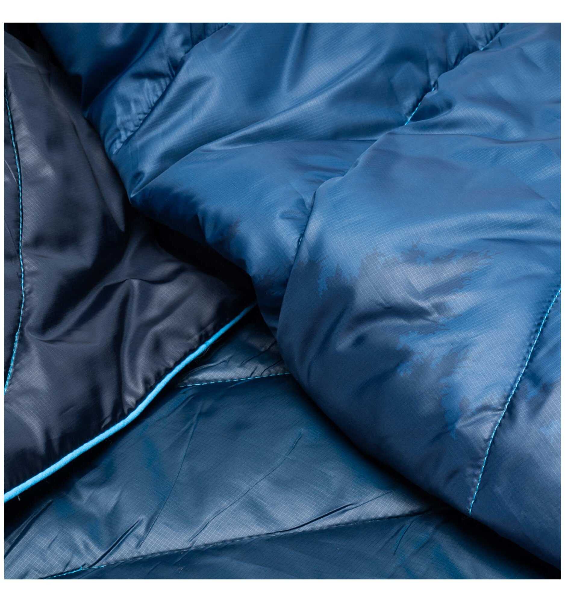 RUMPL Blanket ORIGINAL PUFFY PRINTED / 1 PERS, blue ridge fade RUMPL Blanket ORIGINAL PUFFY PRINTED / 1 PERS, blue ridge fade