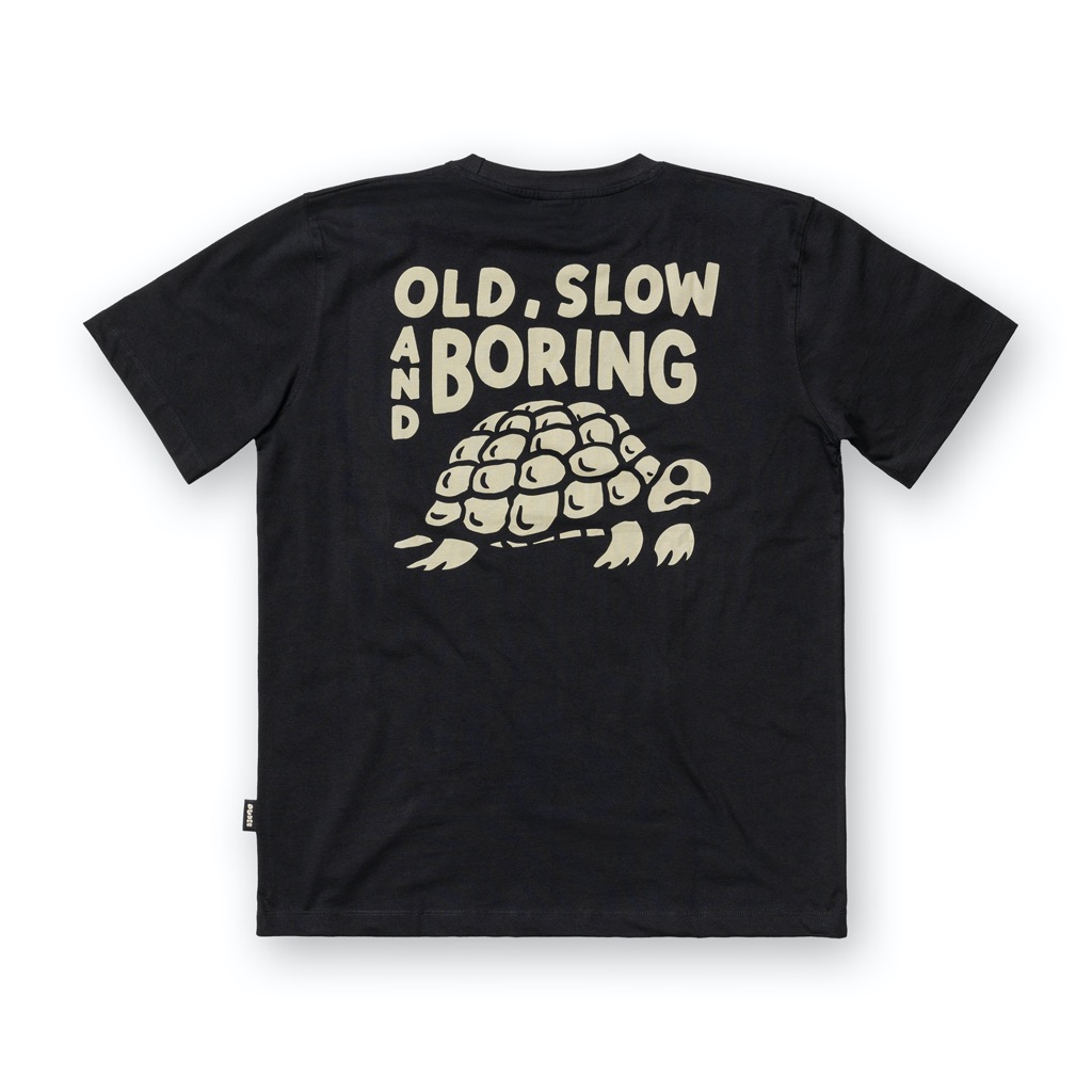 The Dudes Old Slow Boring T-Shirt - black The Dudes Old Slow Boring T-Shirt - black XXXL