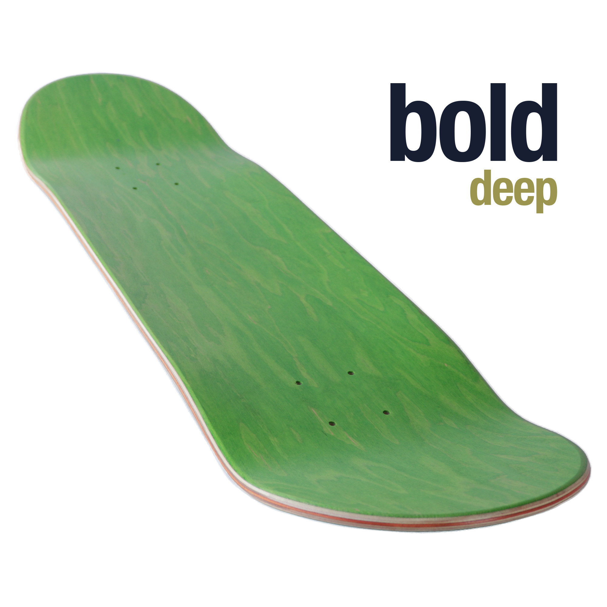 Bold SP Blank Skateboard Deck Deep Bold SP Blank Skateboard Deck Deep 8.62