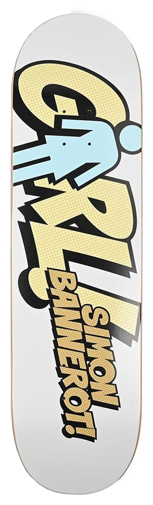 Girl Skateboard Deck Bannerot Blammo 8,50