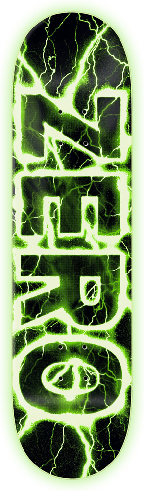 Zero Skateboard Deck Team Lightning 30 Years Reissue 8,25
