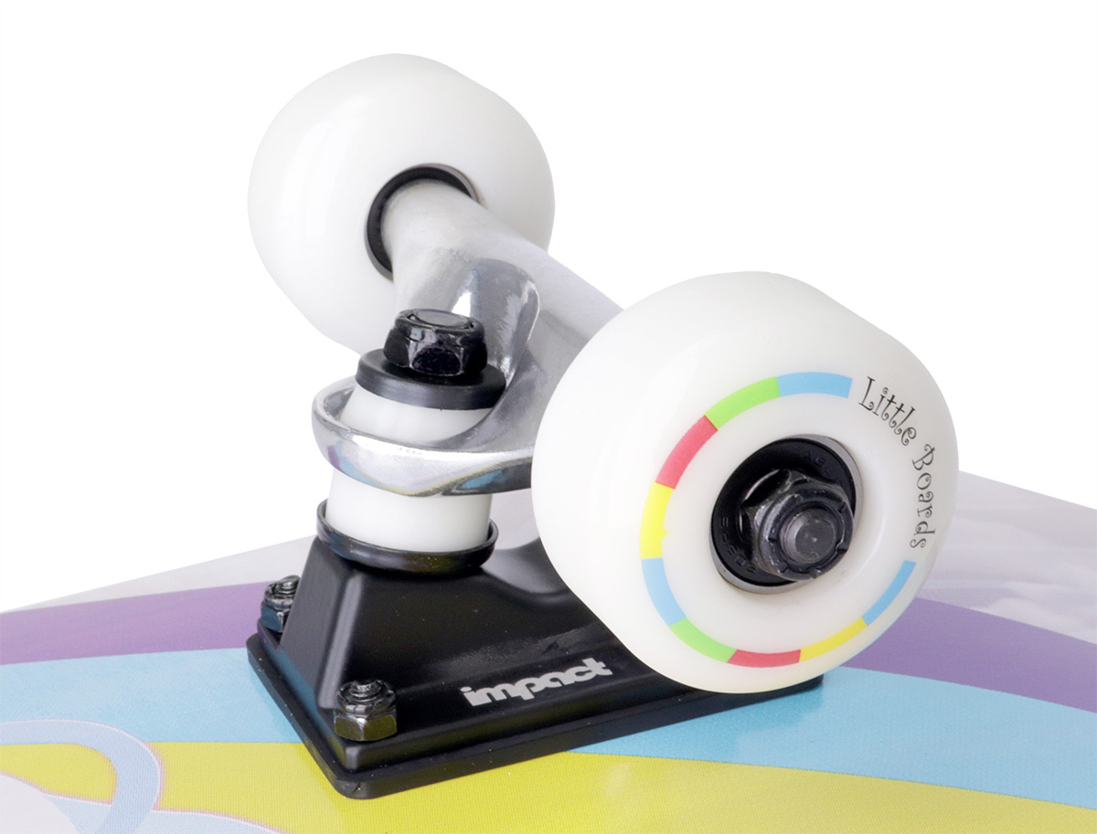 Little Boards Unicorn Kids Komplettboard 7.0 Little Boards "Einhorn" Kinder-Skateboard 6.5