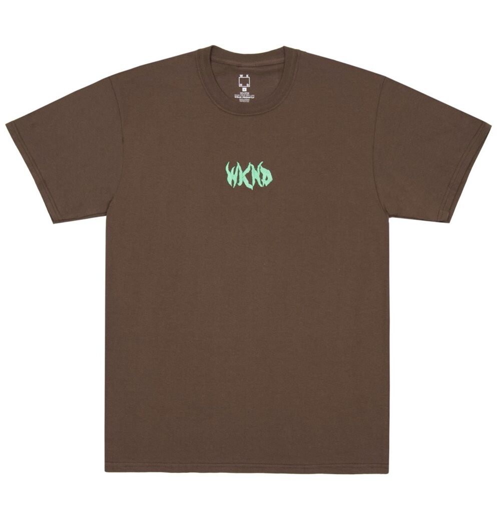 WKND Spikey Embroidered T-Shirt - brown WKND Spikey Embroidered T-Shirt - brown XXL
