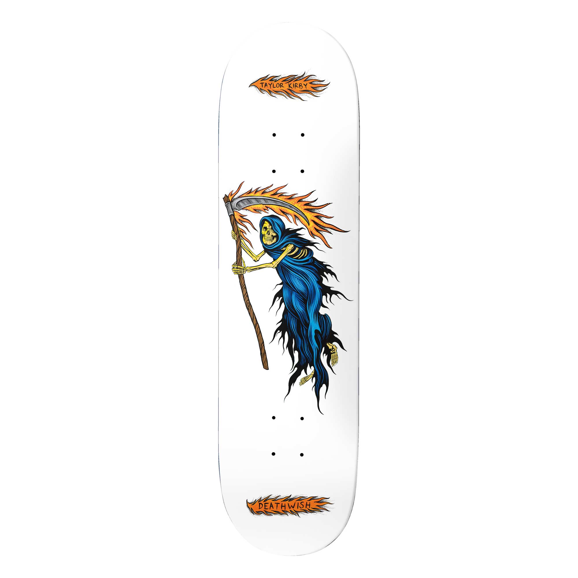 DEATHWISH Deck PASSING THROGH TK 8.125 DEATHWISH Deck PASSING THROGH TK 8.125