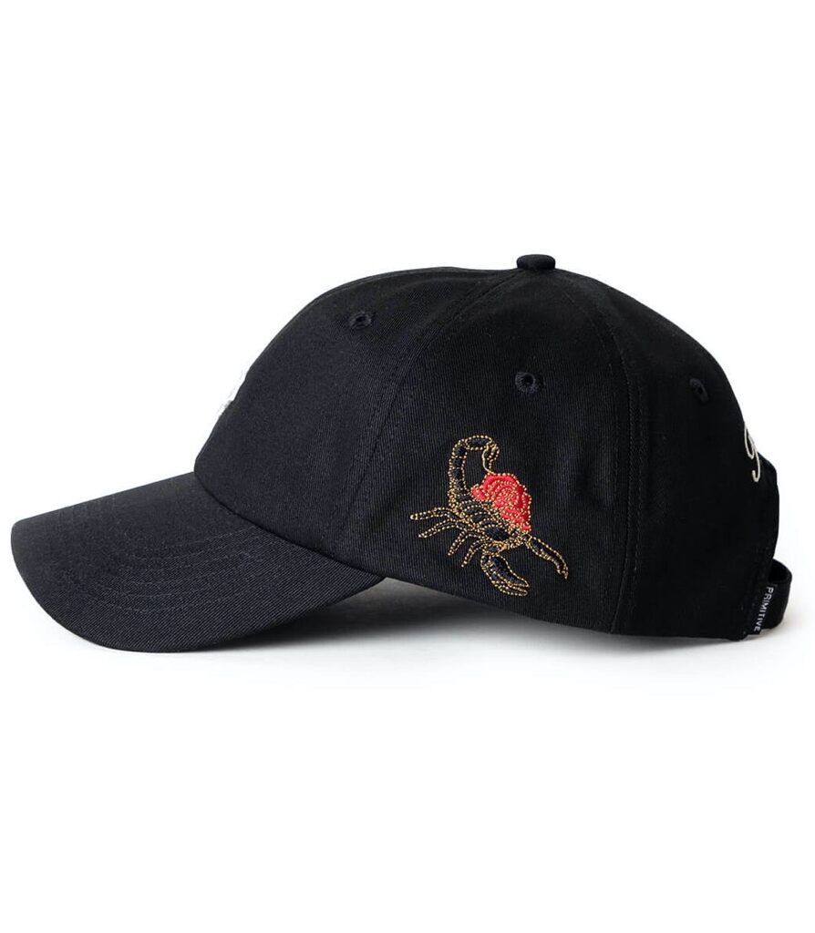 Primitive Scorpio Strapback Cap - black