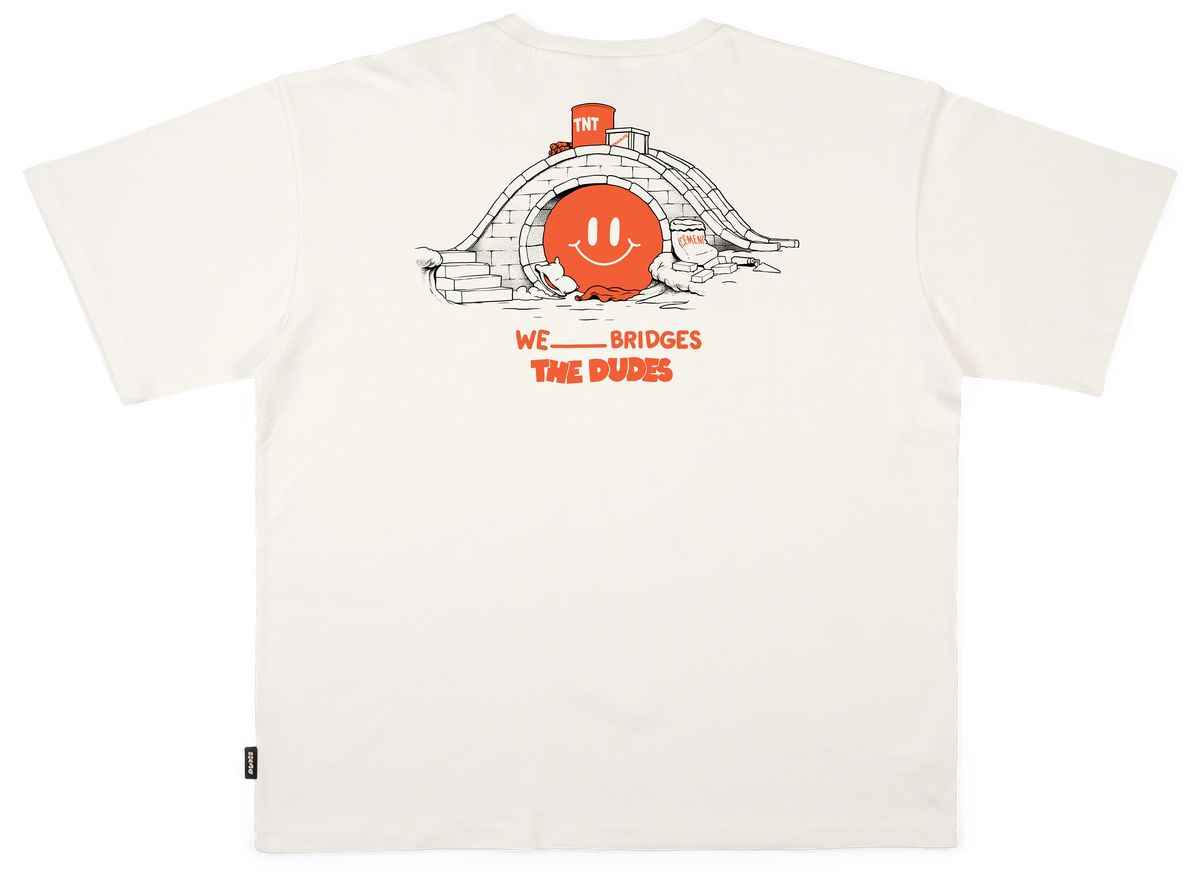 10065429-1 The Dudes Bridges - off-white XXXL