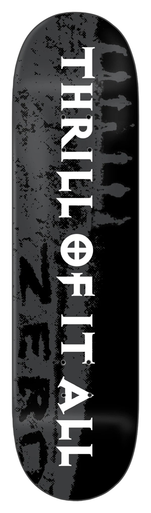 13710270-1 Zero Skateboard Deck Team Thrill Of It All 30 Years Reissue 8,50