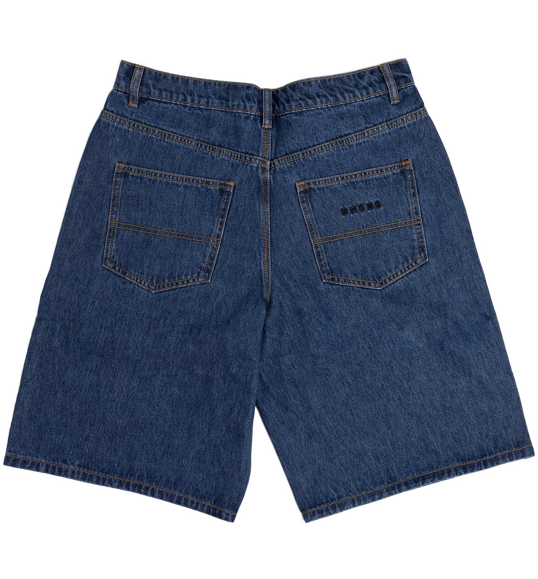 NNSNS Pant Short BIGGERFOOT JORT, dark denim 28