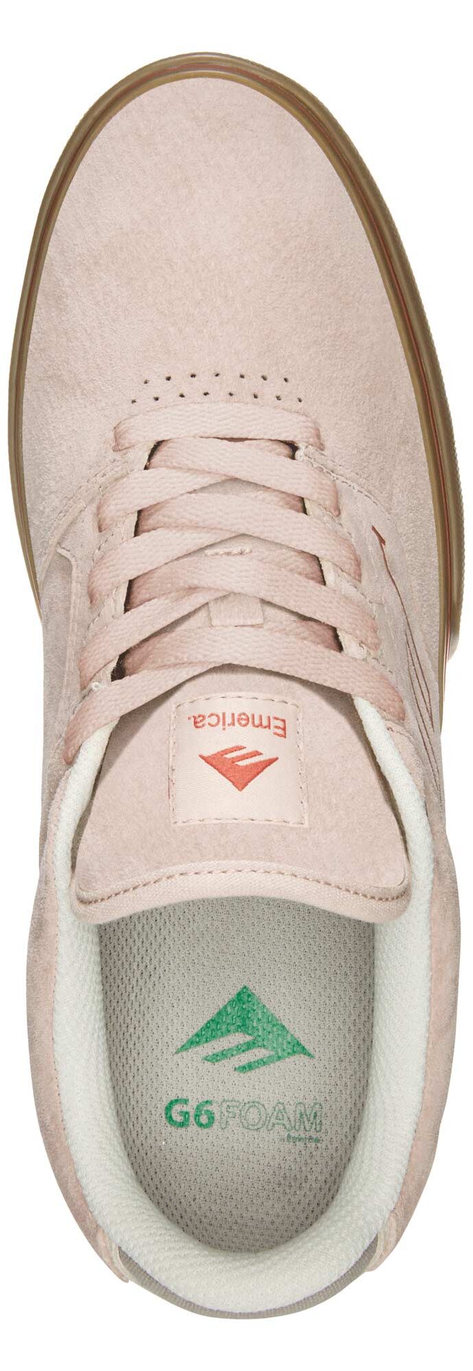 EMERICA Shoe THE LOW VULC pink pink EMERICA Shoe THE LOW VULC pink, pink 11