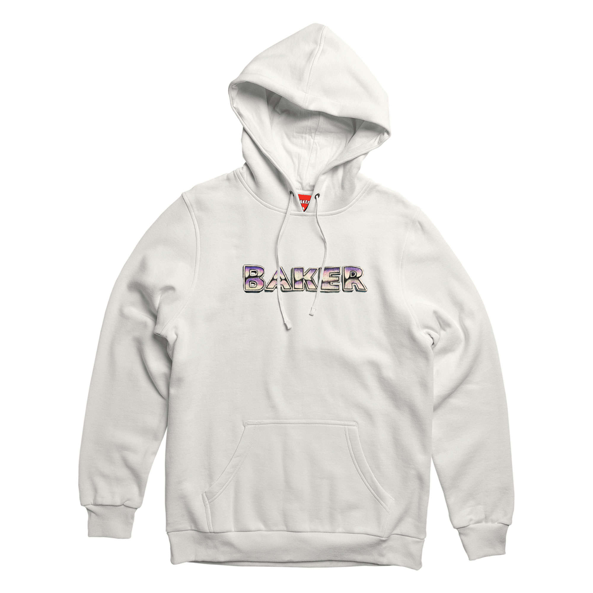 BAKER Sweat STARSHIP Hooded white BAKER Sweat STARSHIP Hooded, white XL