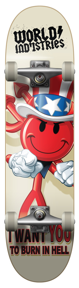 World Industries Komplettboard I Want U 8,25 World Industries Komplettboard I Want U 8,25