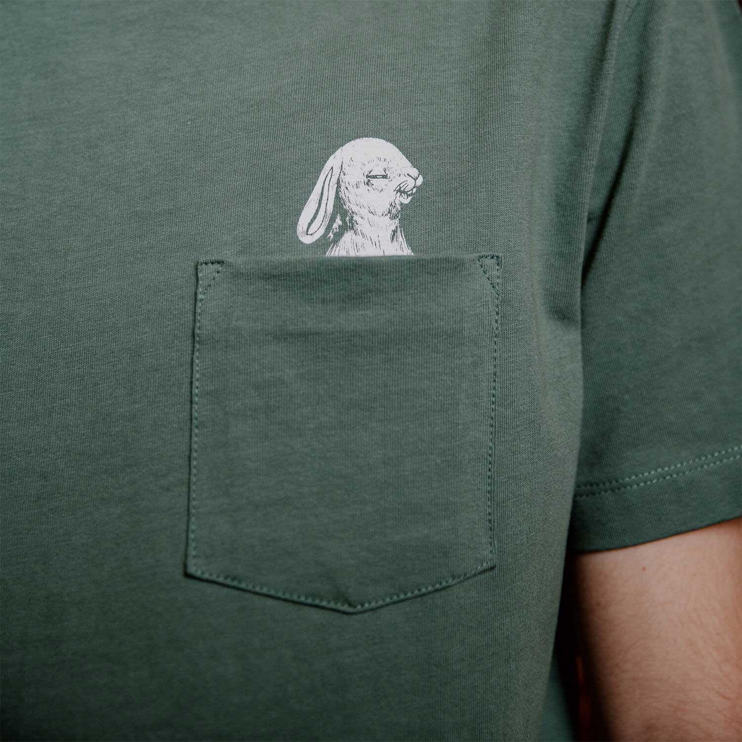 The Dudes Mates T-Shirt - bottle green XXXL