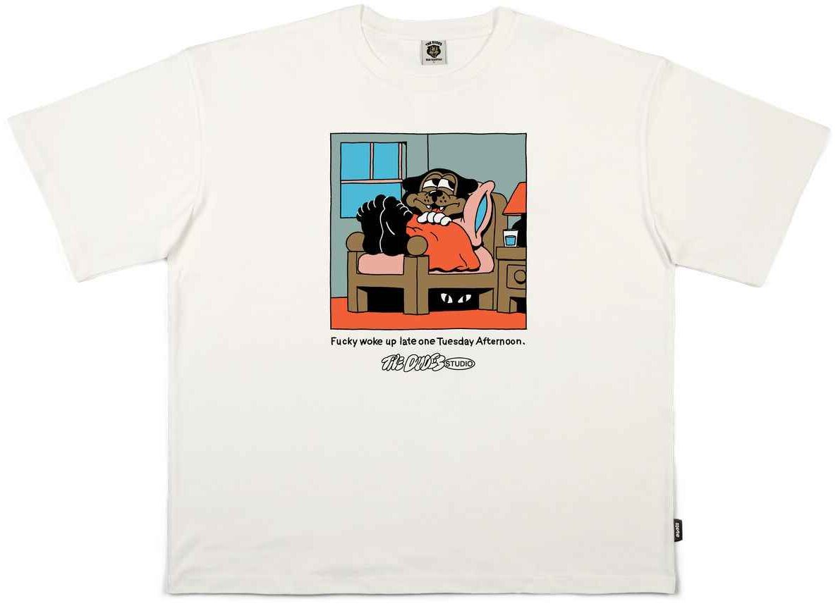 10064129-1 The Dudes Fucky Day 1 - off-white XXXL