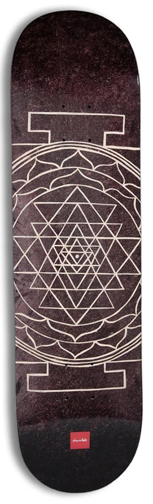 Chocolate Skateboard Deck Trahan Mandala 8,25