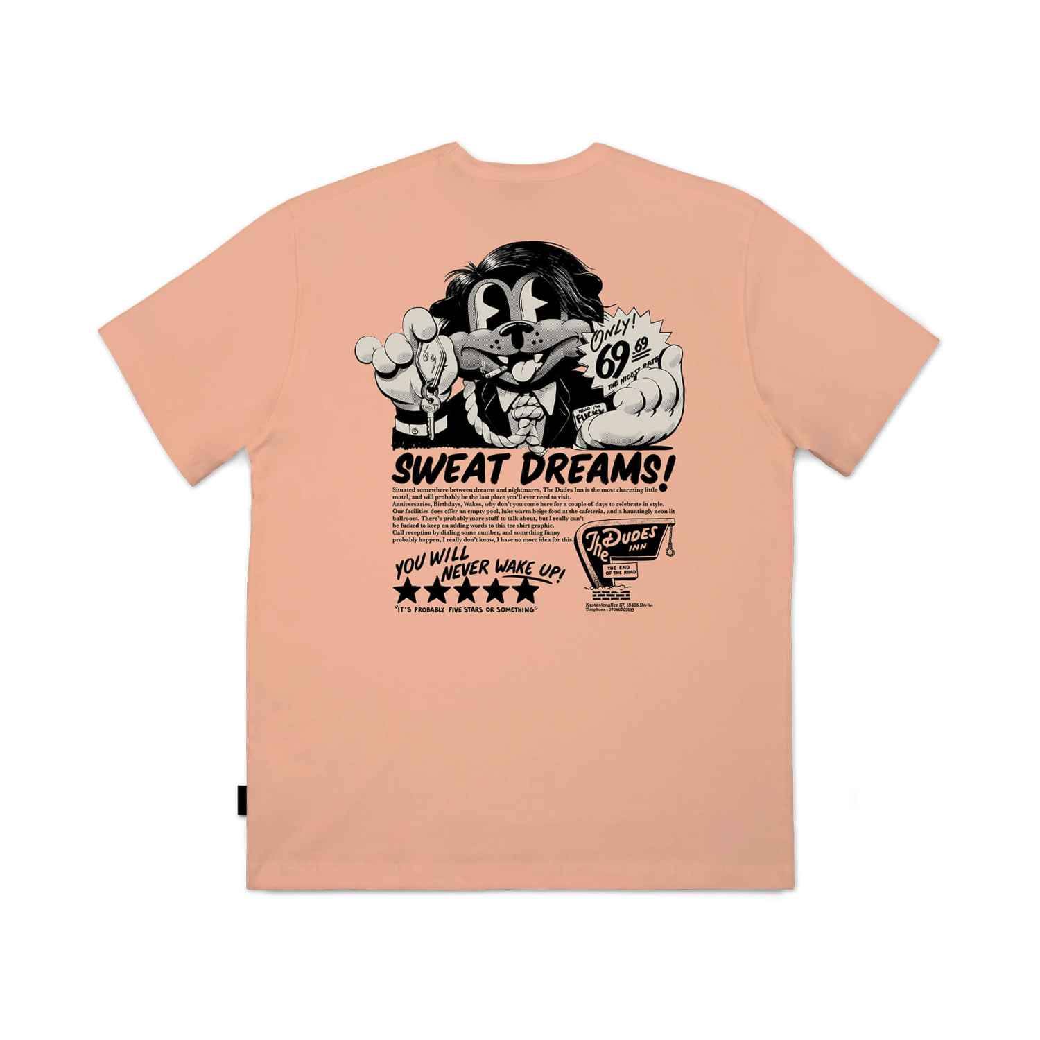 The Dudes Sweat Dreams Classic T-Shirt - prairie sunset