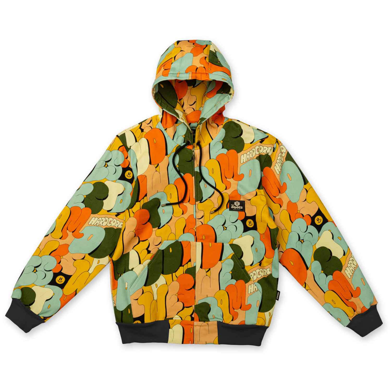 The Dudes Hardcore Premium Hooded Jacke - multicolor XXXL