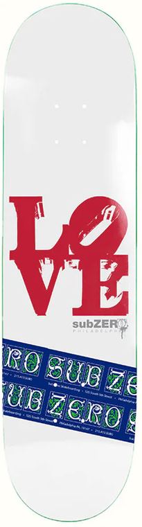 Heritage Skateboard Deck Love Park 8,50