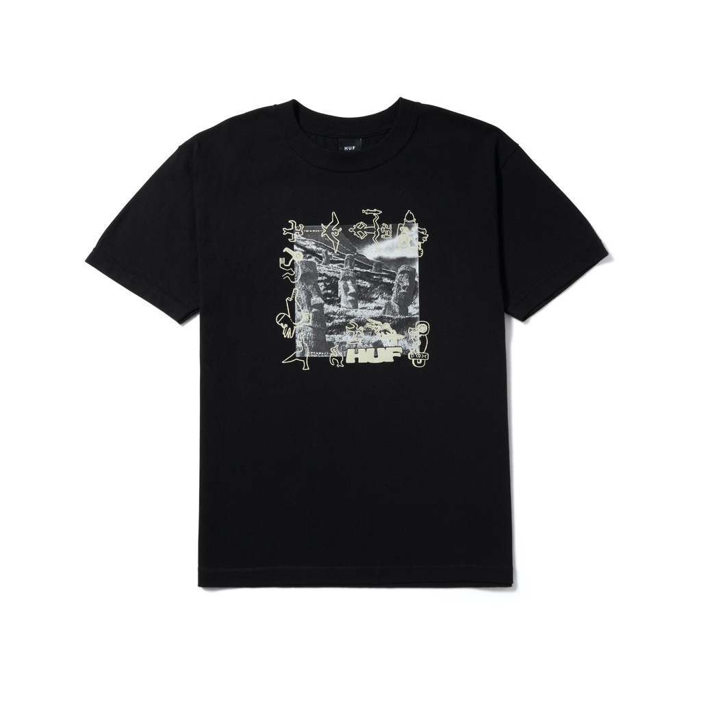 HUF Ancient Mysteries T-Shirt - black XXL