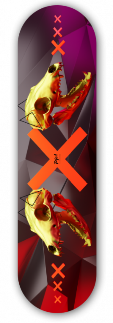 Pfeil Skateboard Deck FOXXX 7.75