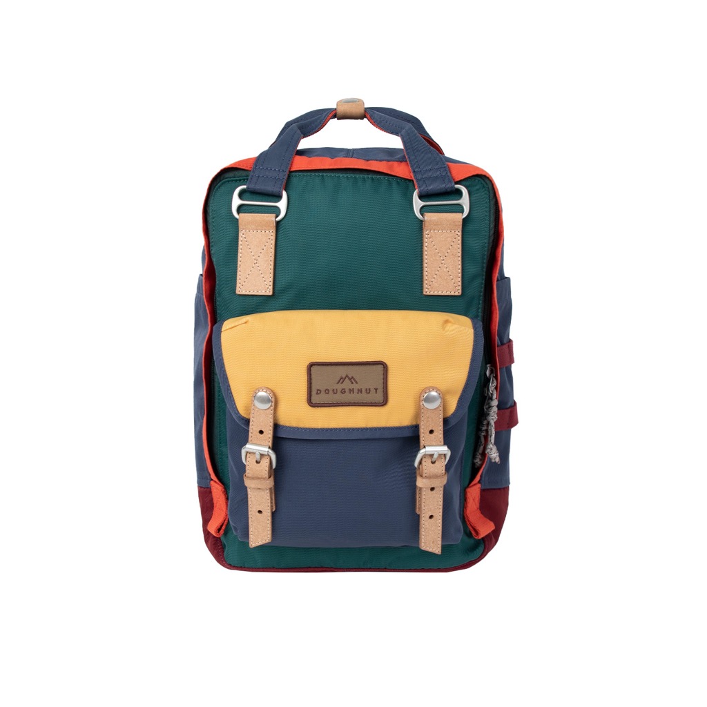 Doughnut Macaroon Happy Camper Series Rucksack - lake