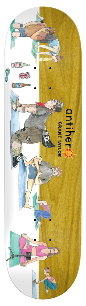 Anti Hero Skateboard Deck Taylor I Farted In Yoga 8,50