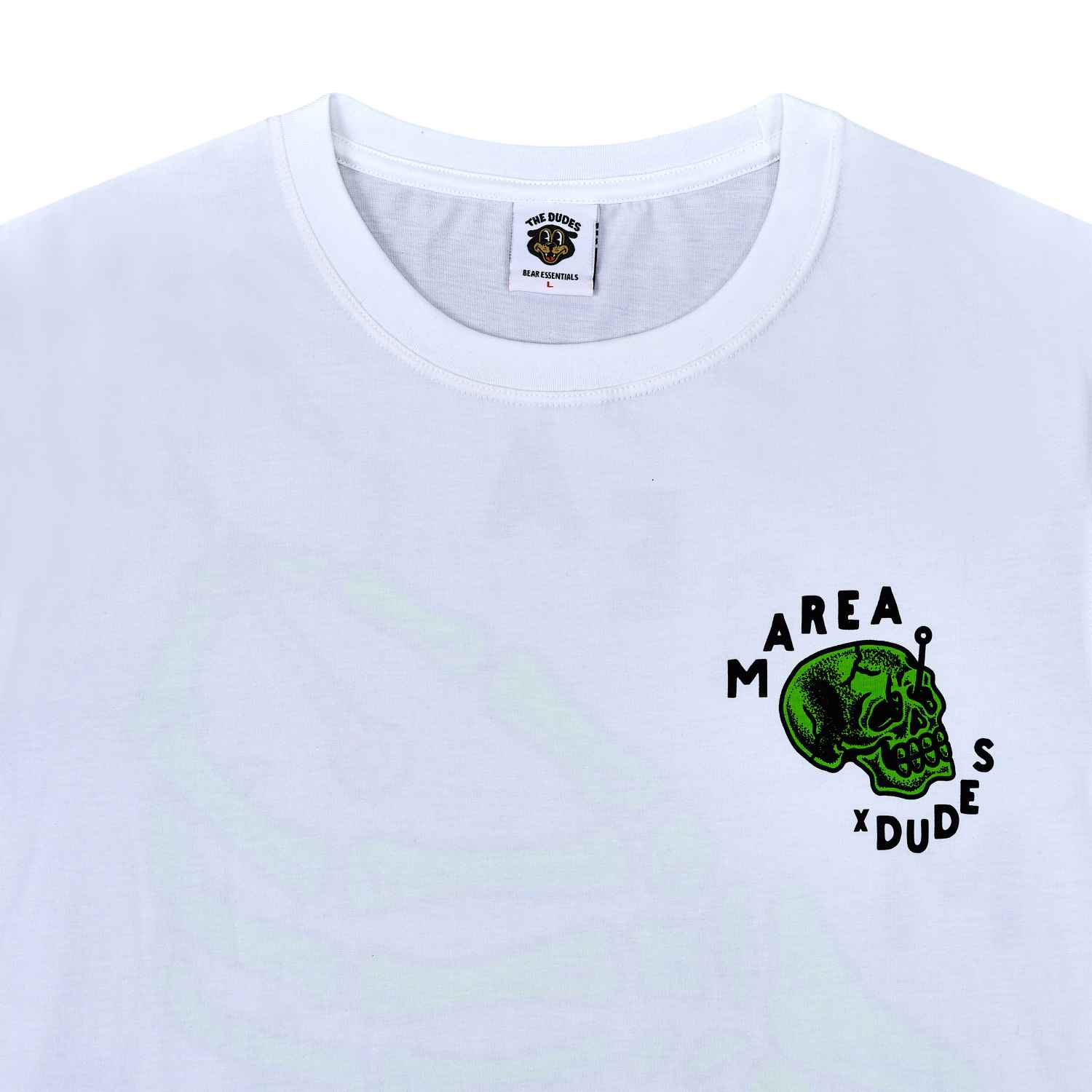 The Dudes Marea Pescador Pescado T-Shirt - white XXXL