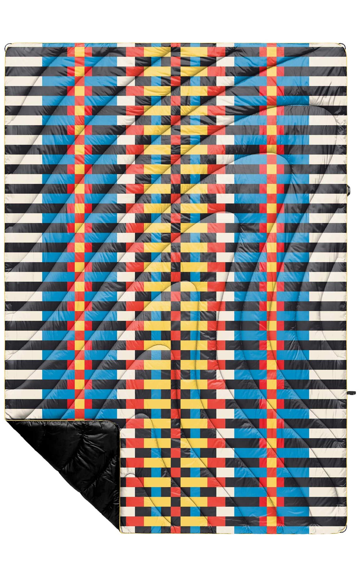 RUMPL Blanket ORIGINAL PUFFY PRINTED RAD / 1 PERS, maggie thompson - backbone RUMPL Blanket ORIGINAL PUFFY PRINTED RAD / 1 PERS, maggie thompson - backbone