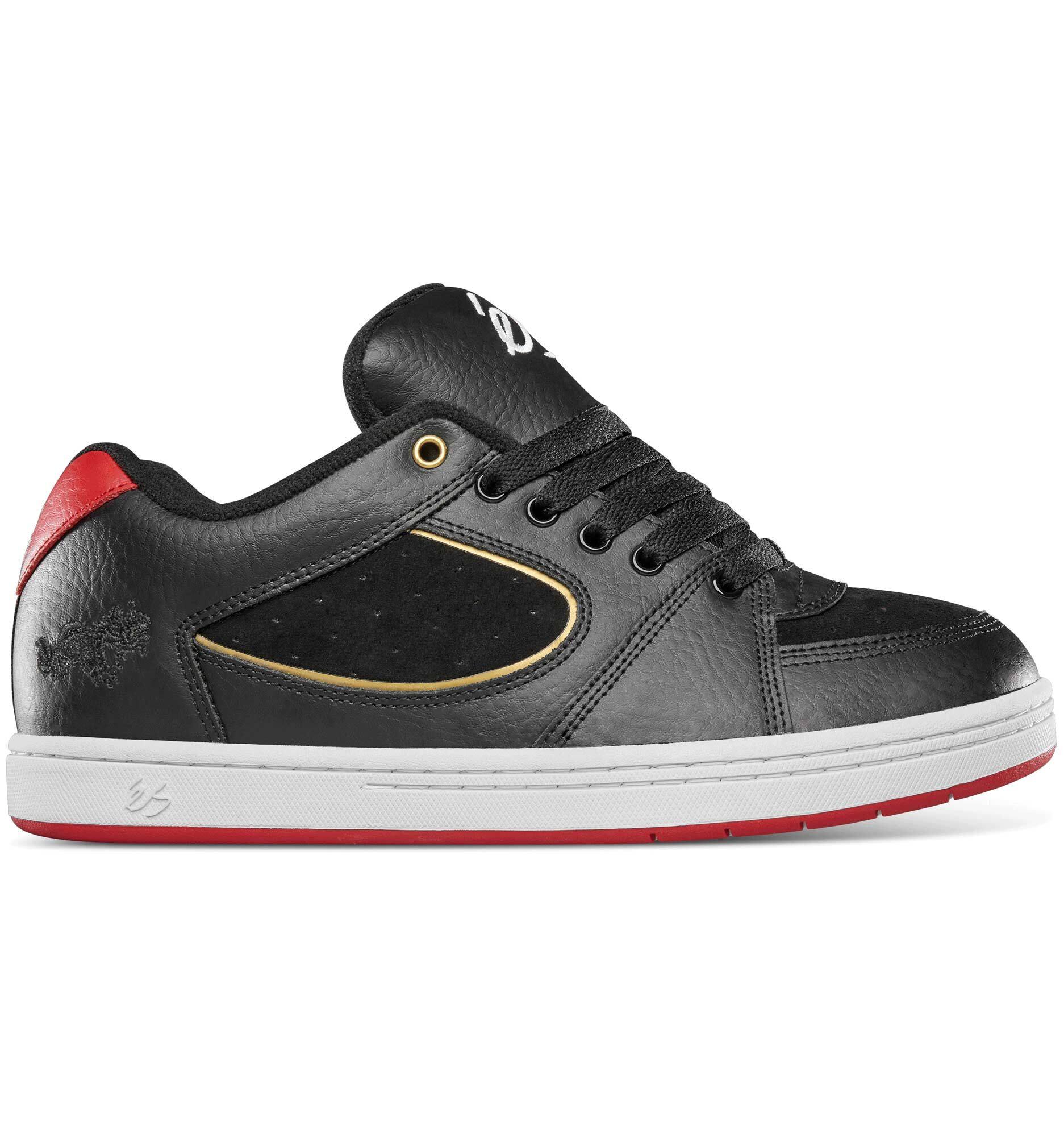 eS SKB Shoe ACCEL OG bla/gol/whi, black/gold/white 4½