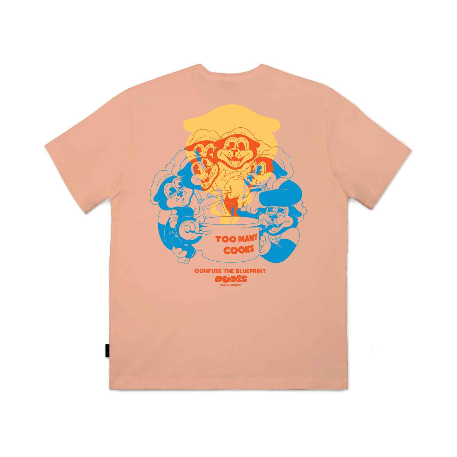 The Dudes Too Many Seasonal T-Shirt - prairie sunset XXXL