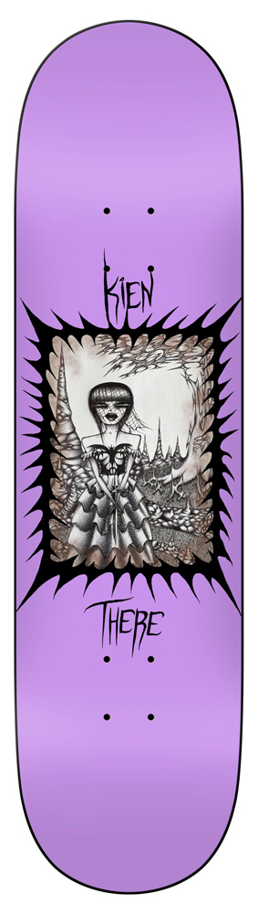 There Skateboard Deck Kien Funeral Doll 8,25