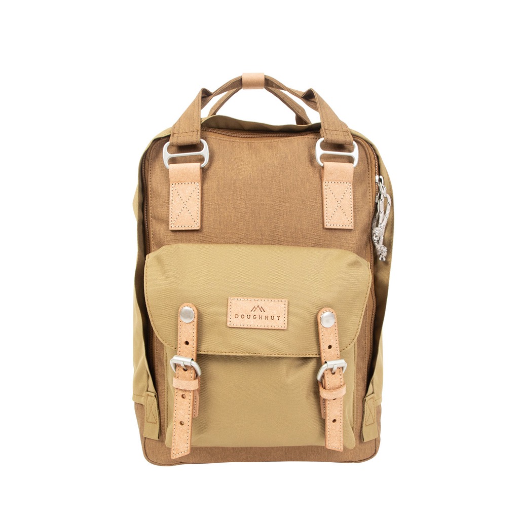 Doughnut Macaroon Euro Series Rucksack - khaki x camel Doughnut Macaroon Euro Series Rucksack - khaki x camel