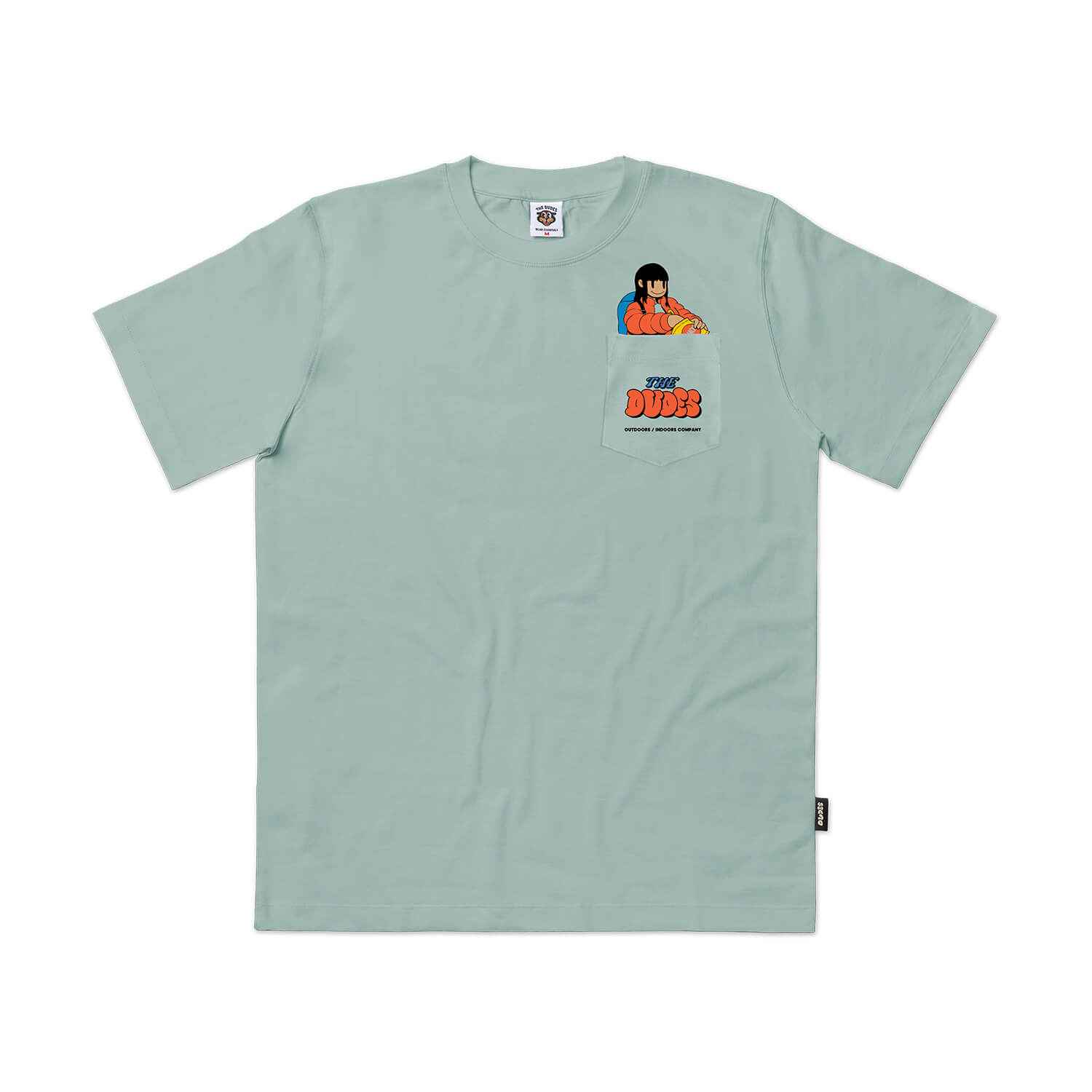 The Dudes Pocket Climber T-Shirt - aloe