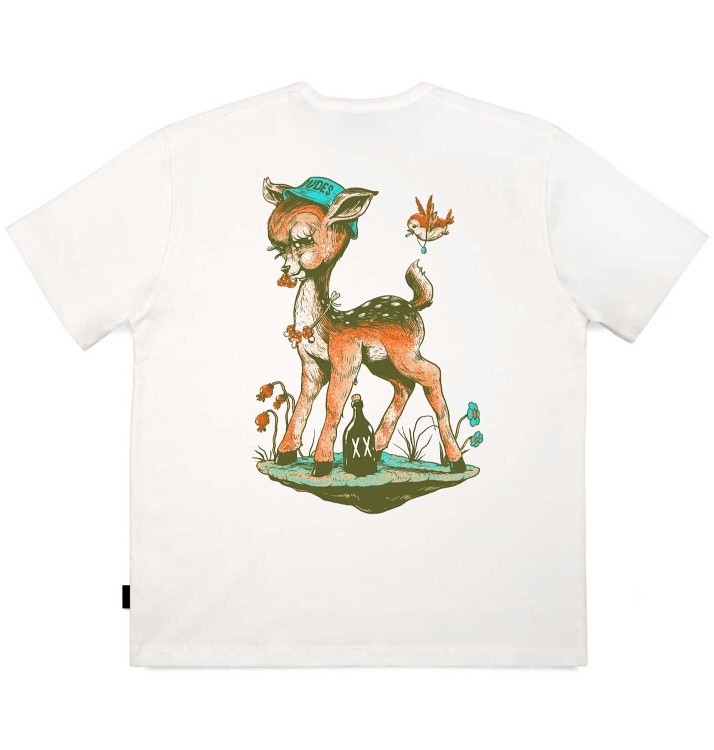 The Dudes Bamby Premium T-Shirt - off-white XXXL
