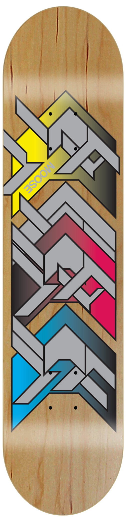 Moose Skateboard Deck Advance 8.50