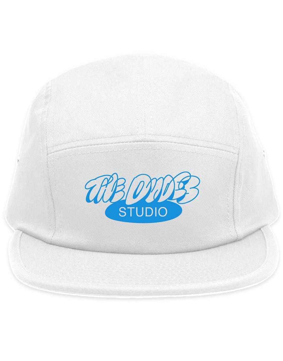 The Dudes Dudes Studio Structured 5 Panel Cap - white The Dudes Dudes Studio Structured 5 Panel Cap - white
