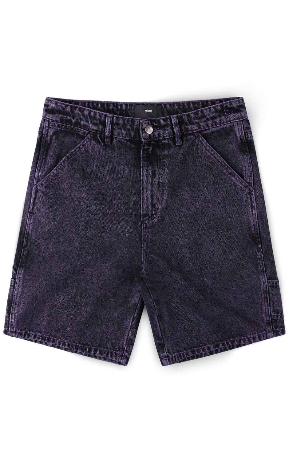 fwa-25153-wshprp-1 Former Distend Denim Walkshort - washed purple 36