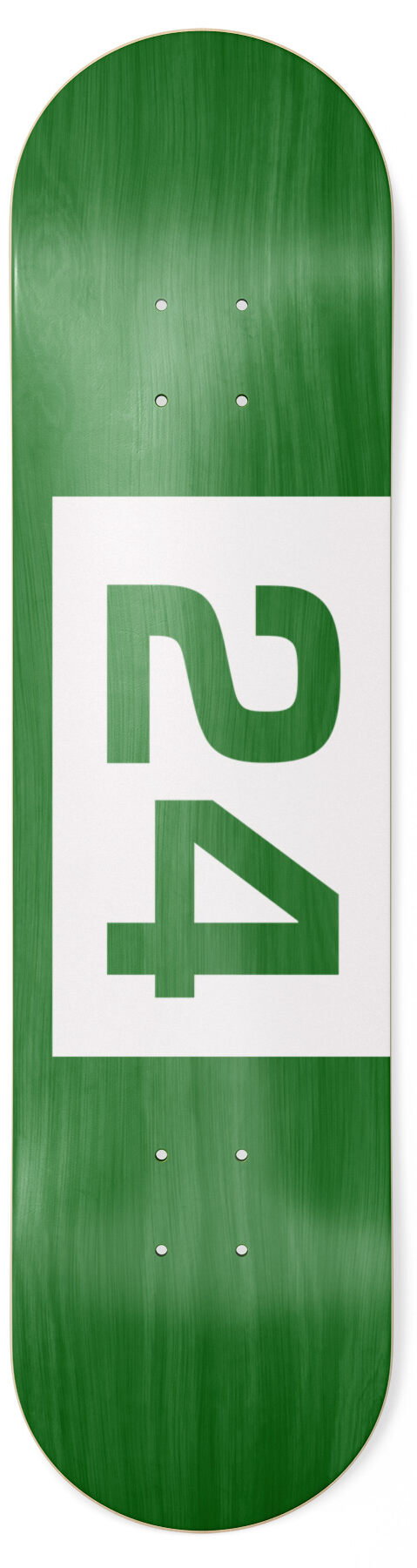 Skateshop24 - 24 white Skateboard Deck Skateshop24 - 24 white Skateboard Deck 8.75