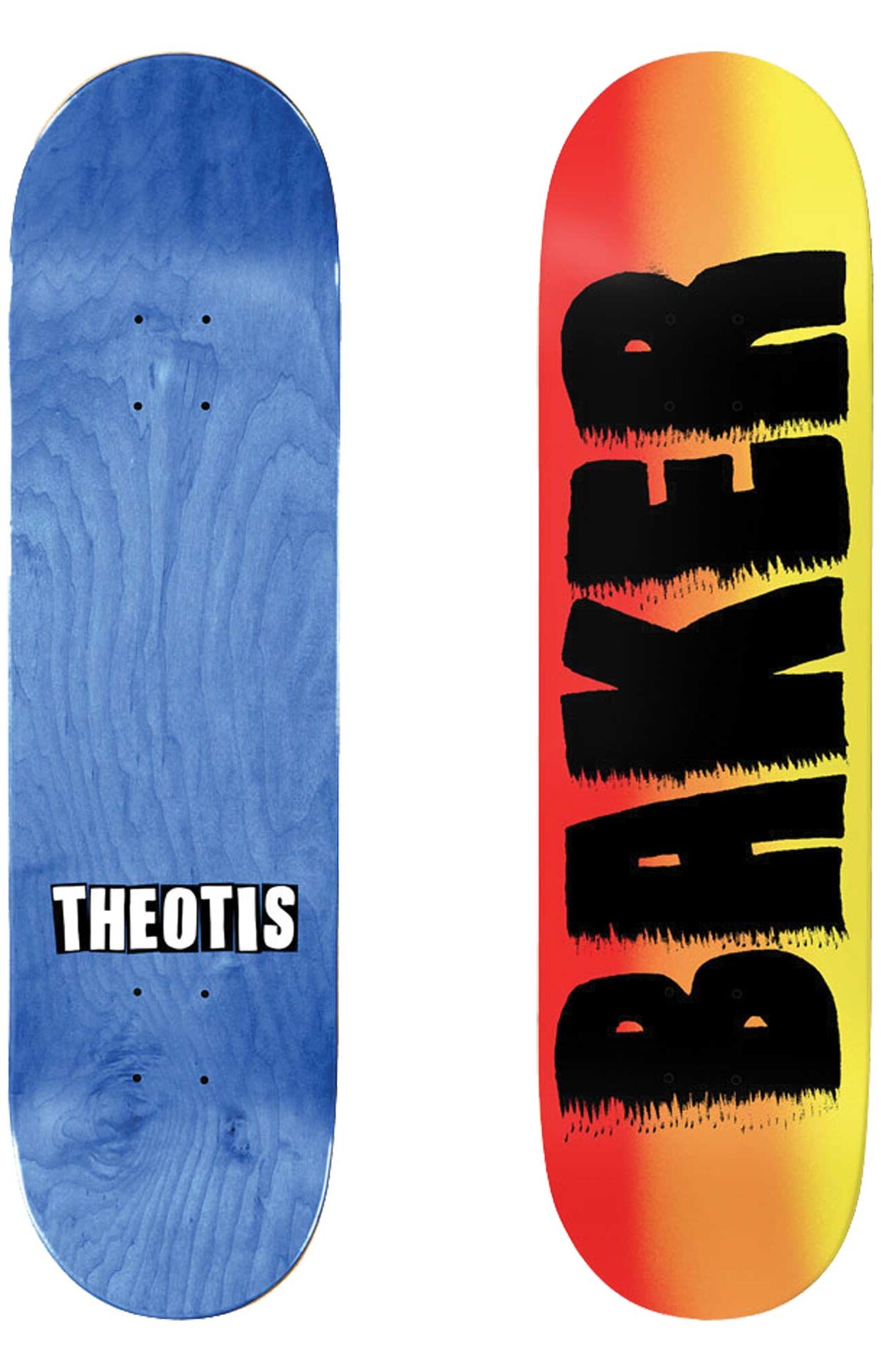 BAKER Deck JAMMYS TB 8.0, red/yellow 8.0 BAKER Deck JAMMYS TB 8.0, red/yellow 8.0