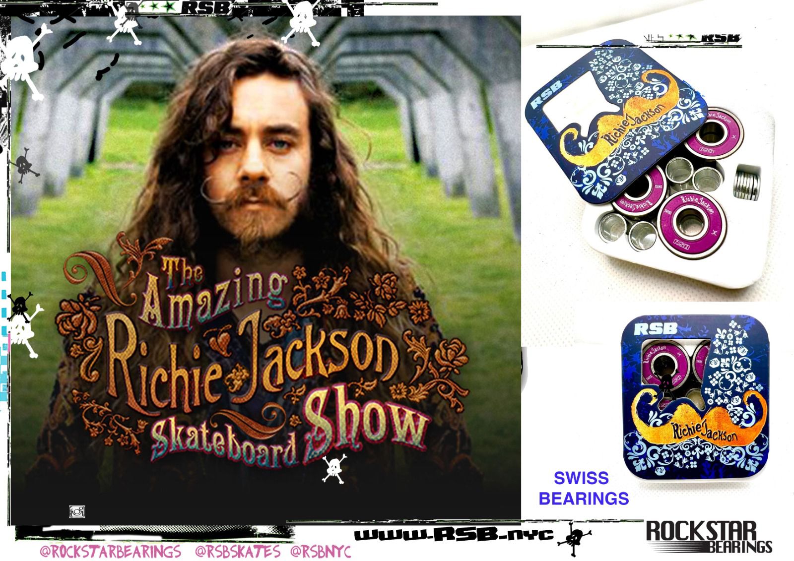 Rock Star Bearings RSB Richie Jackson Pro Swiss Rock Star Bearings RSB Richie Jackson Pro Swiss