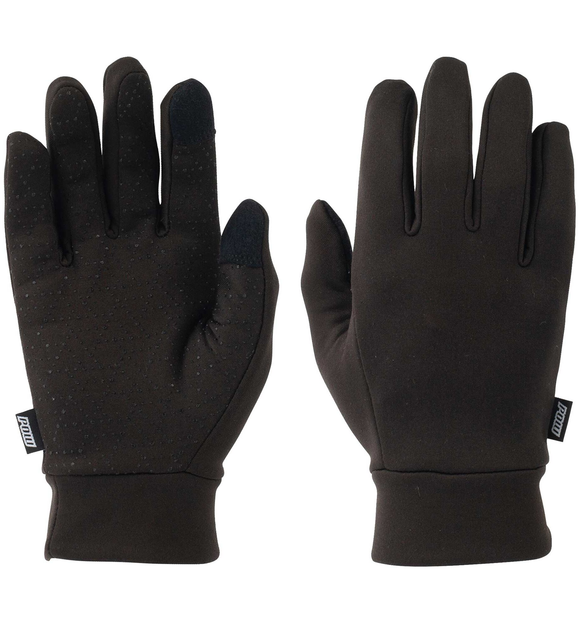 POW Glove MICROFLEECE LINER PROFILE FIT, black L (8,5-9)
