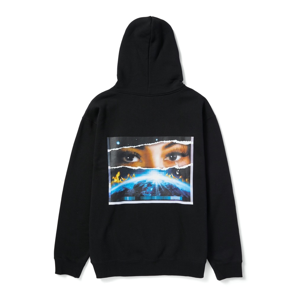 HUF Digital Domain Hoodie - black XXL