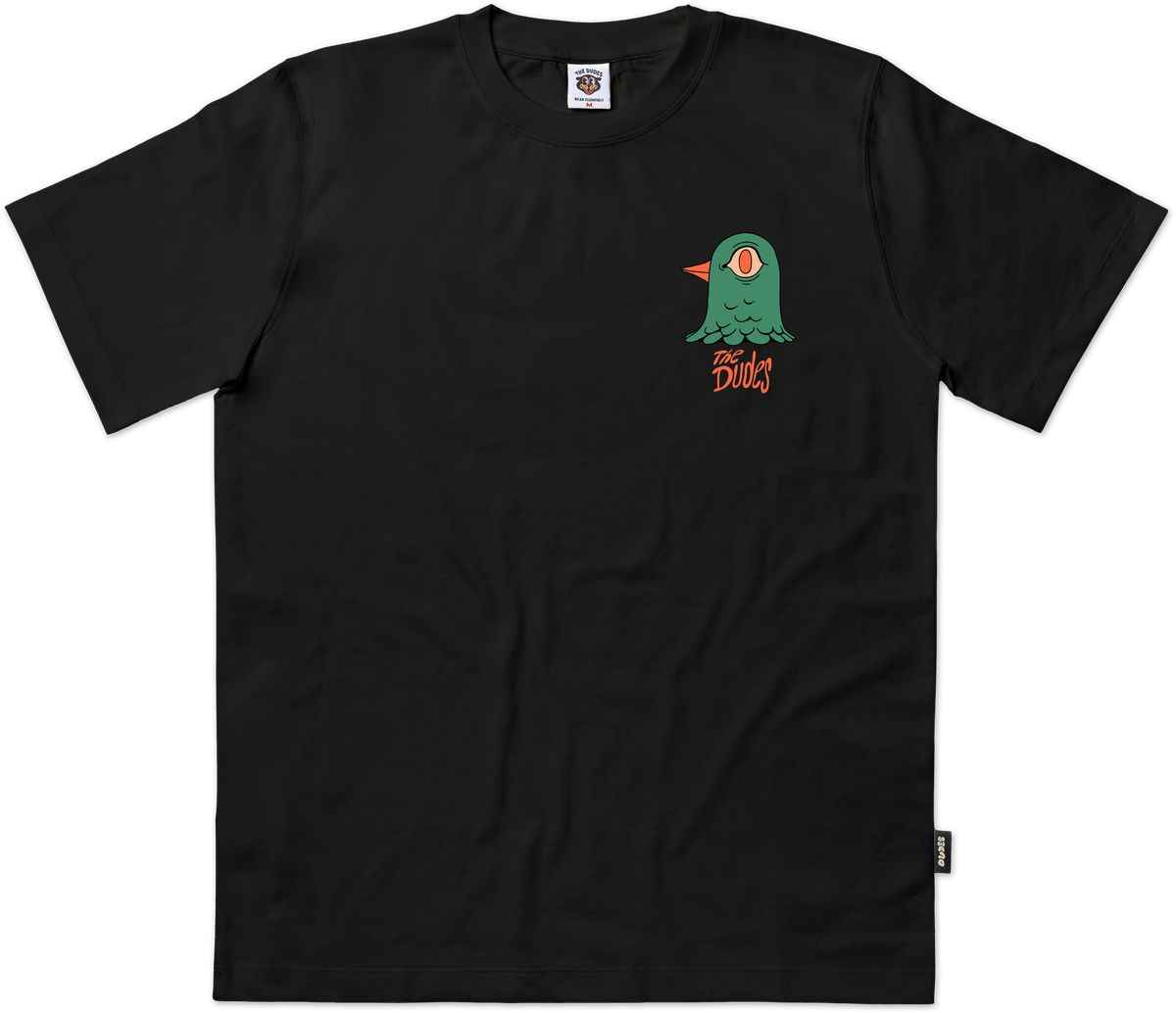 The Dudes Bird Head Classic T-Shirt - black The Dudes Bird Head Classic T-Shirt - black XL