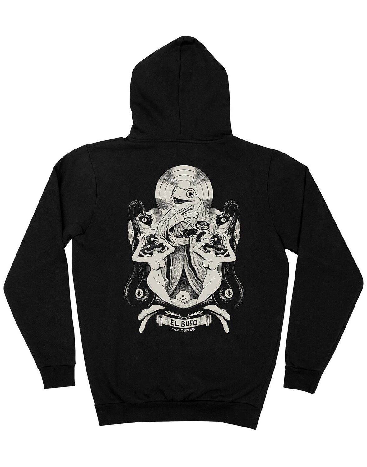 The Dudes El Bufo Hoody - black The Dudes El Bufo Hoody - black XXXL