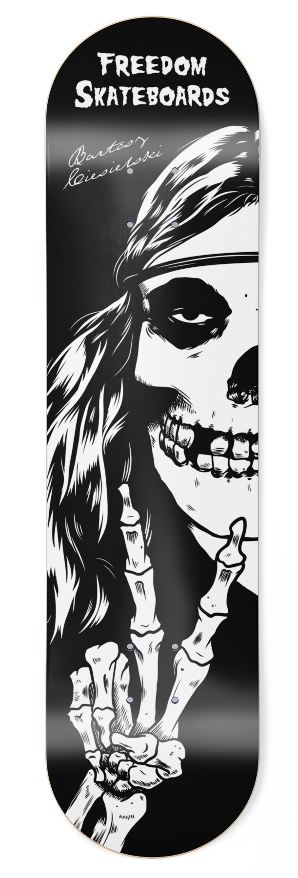 freedom-skateboards-crimson-hippie-skateboard-deck.jpg Freedom Ciesielski Crimson Hippie Skateboard Deck
