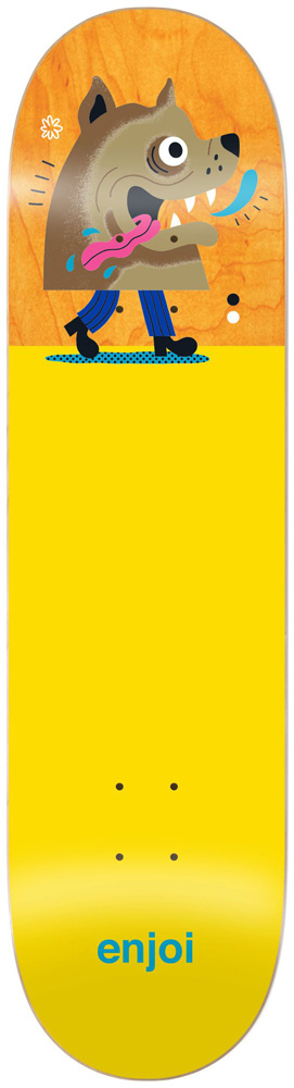Enjoi Skateboard Deck Pulizzi High Waters 8,375 R7
