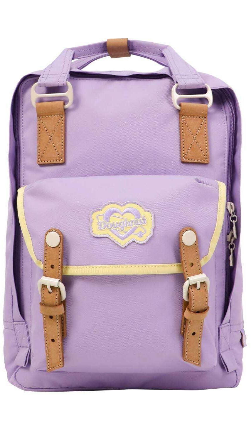 Doughnut Macaroon Kaleido Rucksack - wisteria