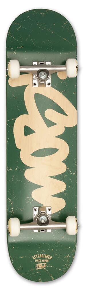 MOB Skateboards complete board Tag Logo green - 8.25 MOB Skateboards complete board Tag Logo green - 8.25