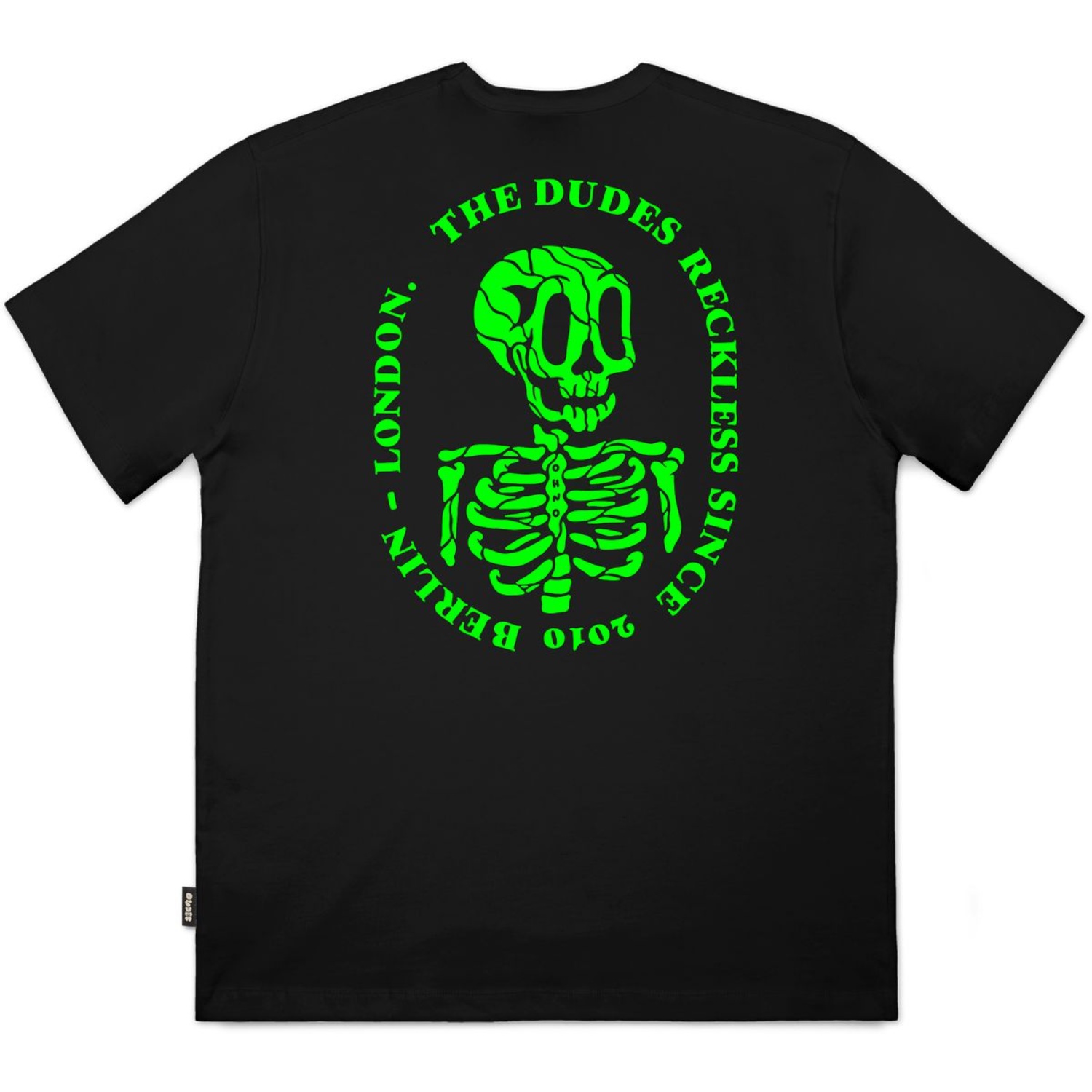 The Dudes Reckless Neon Classic T-Shirt Premium - black L